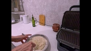 Банановые оладьи без яиц