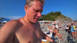 Архипо-Осиповка. Бетта на машине. Купаемся на Черном море. Двенадцатый день.