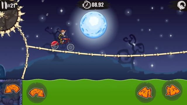 Moto X3M Bike Race Game TRICK OR TREAT - Gameplay Android & iOS game - moto x3m