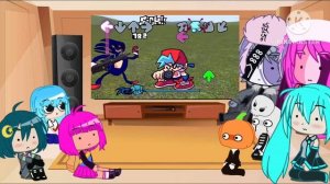 Friday Night Funkin MOD characters React To Sonic.exe Returns (Milk V3 & Too fest, etc…) Part3/8