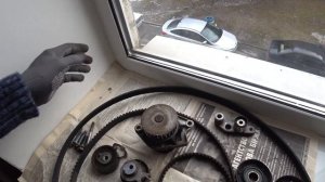 Замена ГРМ на гольф 4 | 1.4 16v AHW | что было и что купил