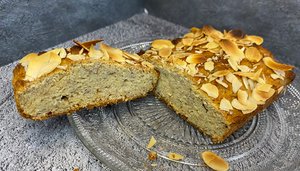 ПП БАНАНОВЫЙ ХЛЕБ, БЕЗ ГЛЮТЕНА, БЕЗ САХАРА, БЕЗ ДРОЖЖЕЙ, КБЖУ в описании