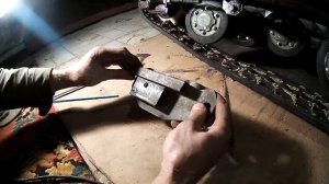 Как сделать натяжник для мотобуксировщика ( мотособаки)