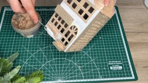 Декоративные ДОМИКИ из КАРТОНА своими руками / Как сделать ГОЛЛАНДСКИЕ домики /Cardboard houses DIY