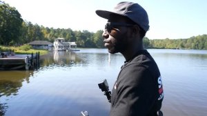 Fishing GIANT Swimbaits On Docks with Geoff Hamilton