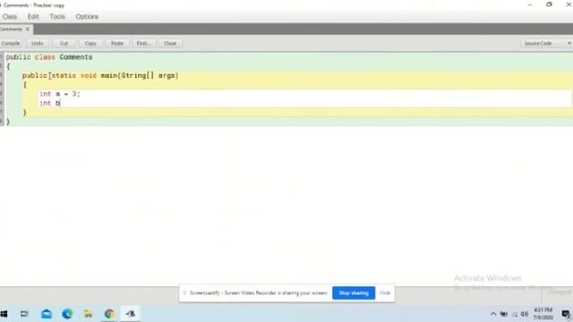 Java #6 Comments(Single line and multiline) смотреть онлайн