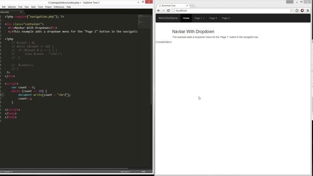 Javascript PHP - How to print odd and even with while loop смотреть онлайн