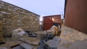 Готовим раствор для кладки ракушняка Часть № 8 СТРОИТЕЛЬСТВО ГАРАЖА