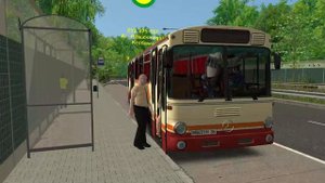 OMSI 2 BUS MB 0307 MAP Fikcyjny Szczecin Маршрут 275