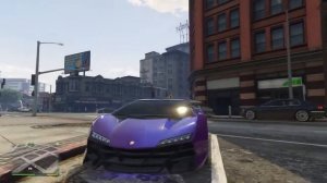 Grand Theft Auto V: Ultra Violet Zentorno!