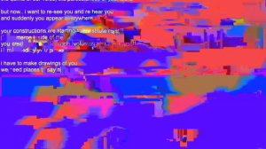 Poem to mr Compression // WMV lowquality, datamoshed.