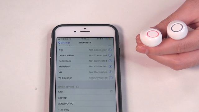 K10 TWS Wireless BT Earphone смотреть онлайн