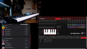 M-AUDIO OXYGEN PRO 61- Reglages MIDI