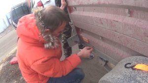 Перевозка мото на прицепе