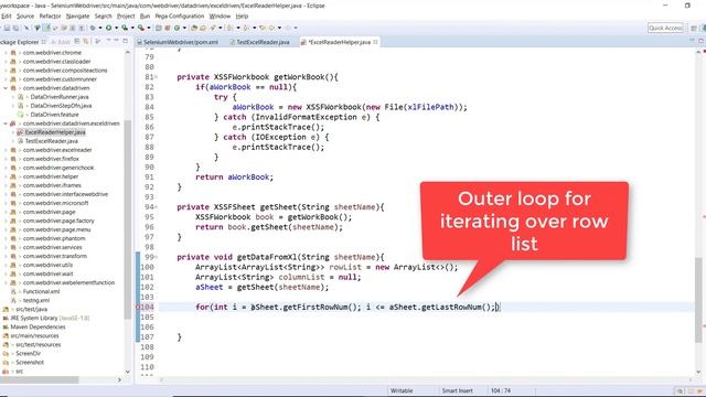 28. Data Driven Testing || Excel Reader Helper. смотреть онлайн