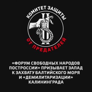 «Форум свободных народов ПостРоссии» призывает Запад к захвату Балтийского моря и «демилитаризации»