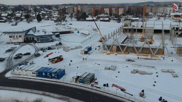 Ледовая арена в Резекне. Февраль 2019 смотреть онлайн