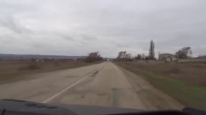 Дороги КРЫМА Керчь, от села Бондаренково к деревне Войково