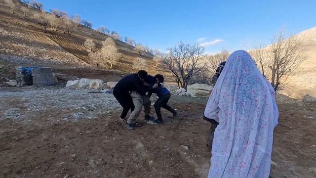 Revenge in the nomad's hut: The supporters of the young woman punished the man for betrayal смотреть онлайн