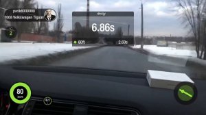 Разгон 0-100 vw jetta 1.6 2016 после чип-тюнинга
