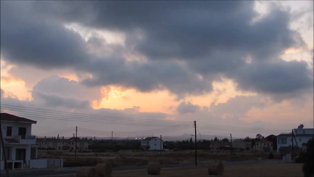 Timelapse:Clouds and Sunset!Filmed with Canon Powershot смотреть онлайн