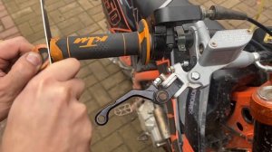 Установка защиты рук на эндуро. Защита рычагов управления Kovi Advance 250