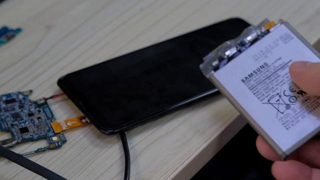 Ремонт Samsung Galaxy A50 SM-A505 восстановление после воды смотреть онлайн