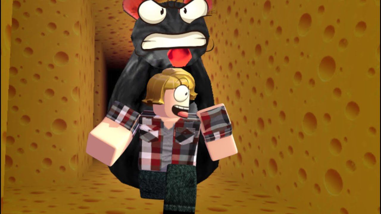 ЛАБИРИНТНАЯ МЫШЬ ХОЧЕТ СЪЕСТЬ МЕНЯ! | Roblox #CheeseHorror