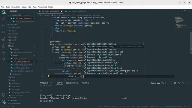 FutureBuilder Widget