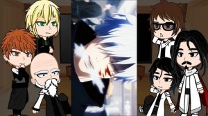 Bleach react to Satoru Gojo || - Gacha React