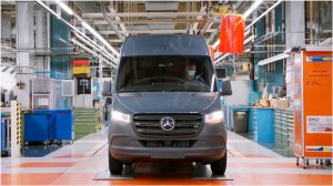 Mercedes Benz Sprinter производство фургонов