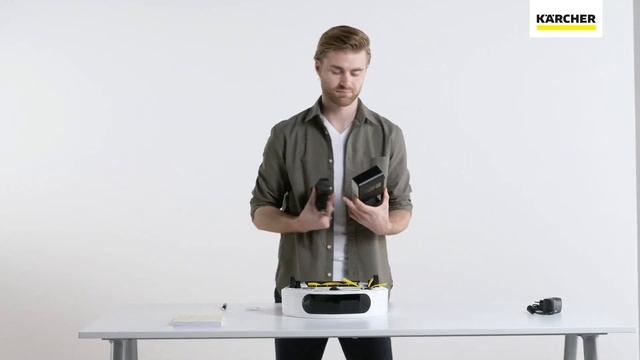 Робот-пылесос Karcher RC 3 – распаковка и сборка