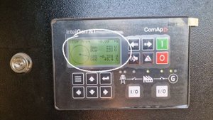 Панель управления Comap IG NT.  Работа оператора с интерфейсом панели управления