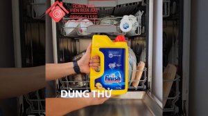 Bột rửa bát Finish 2.5kg Hương Chanh Lemon- Nhập Khẩu – Bột rửa chén Finish cho máy rửa chén