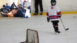 Детский хоккей | тренировка на льду 11 03 2018 Колюшкин Макс