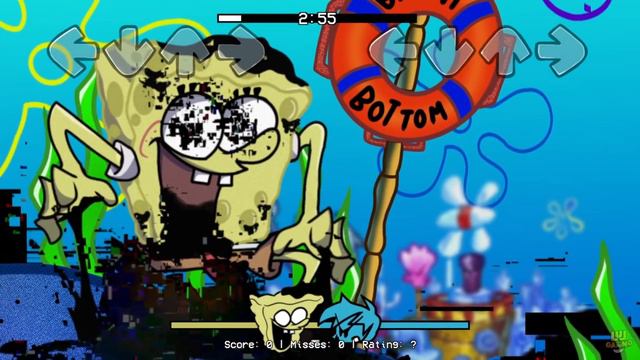 Friday Night Funkin': VS Pibby Spongebob 2nd Song Update (Here I Come) [FNF Mod] Pibby Corrupt Mod смотреть онлайн