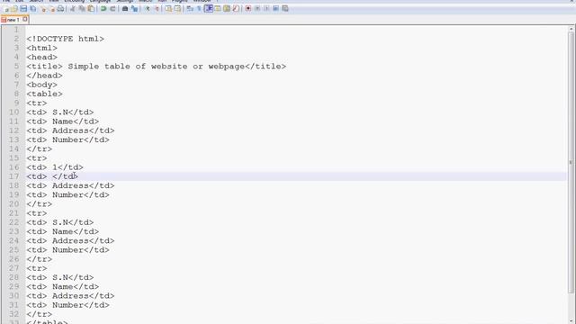 How to create table, using html only? for Beginner смотреть онлайн