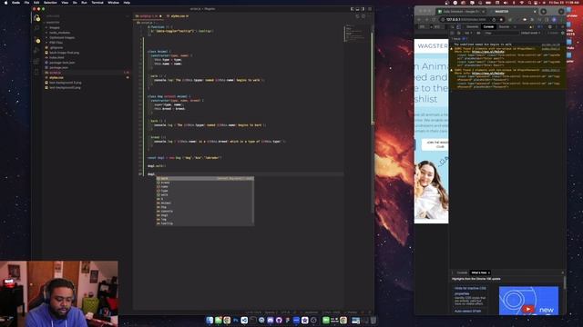 (Day 7) Coding Journey: Javascript Classes