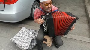 Чеченская лезгинка на гармошке