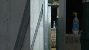 Как сделать летний душ из металлопрофиль и старого роллета!