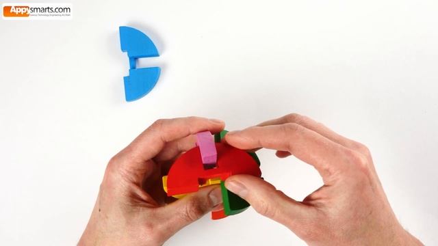 Magic Wooden Ball Puzzle (also called Barr Puzzle) - taking it apart and rebuilding is easy! смотреть онлайн