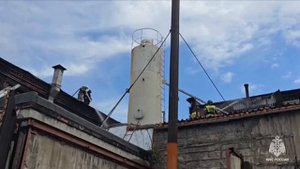 Пожар город Хабаровск 29.08.2024г.