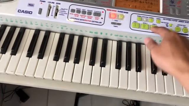 ORGAN CASIO LK-58 Nhật Bản có phím sáng cho người mới bắt đầu смотреть онлайн