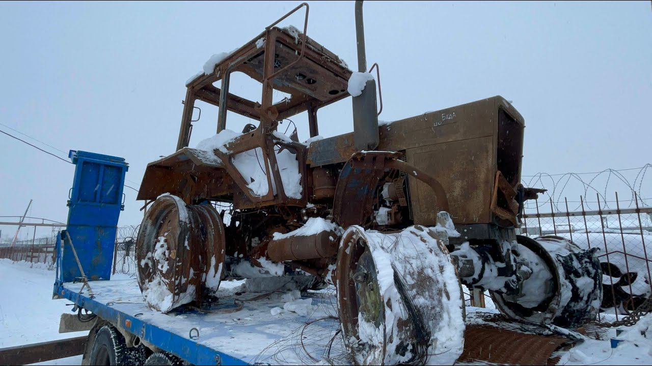 Сгорел новый трактор Беларус 82.1. Восстанавливаем или выбрасываем?