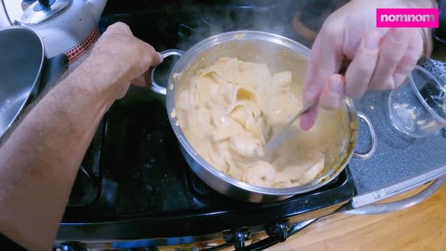 Easy Chili Crunch ' Shrimp Alfredo ' Noodles * Extra Cheesy CREAMY Recipe * смотреть онлайн