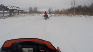 Снегоходы Polaris - 155 сил по снегу!