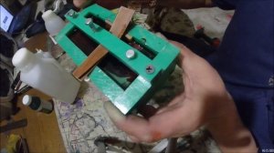 Заливка гибридного бруска корень вяза,сучок отделился...#Making The fill bar of the hybrid elm r..