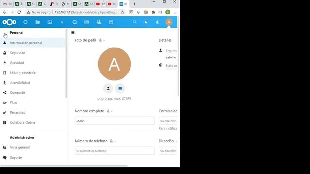 Instalación de NextCloud смотреть онлайн