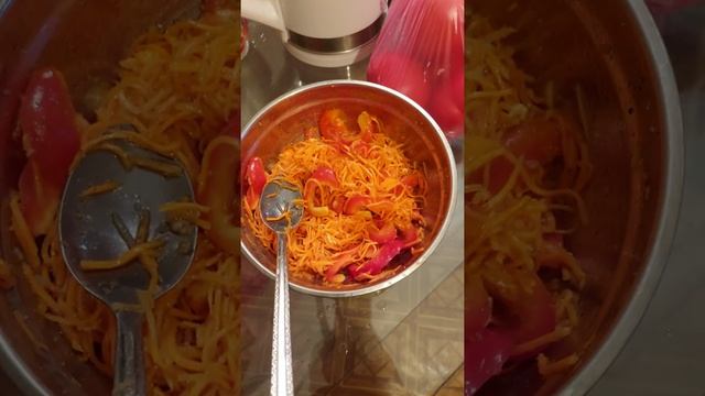Морковь по корейски с перцем смотреть онлайн