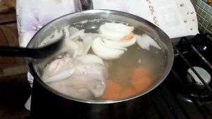 Говяжий бульон видео рецепт
